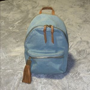 Denim Backpack
